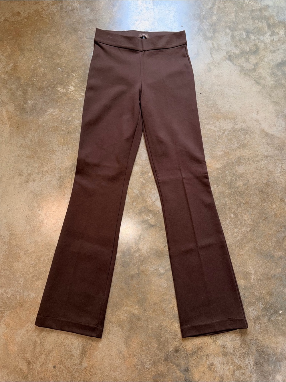Crosby Berkeley Pull On Bootcut Pants Brown XS NWOT Stretch